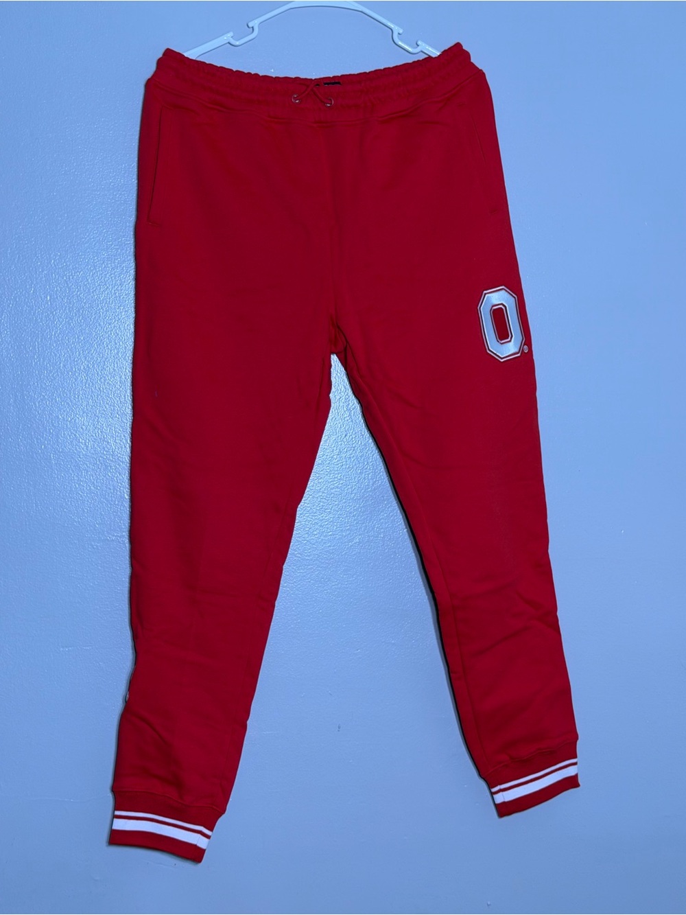 NWT Pro Standard Ohio State Buckeyes Joggers Sweatpants Red Men's Size M